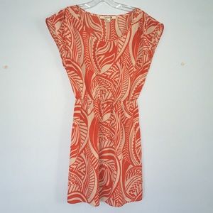 CLOSET CLOSING! Beach cover up S Orange and cream